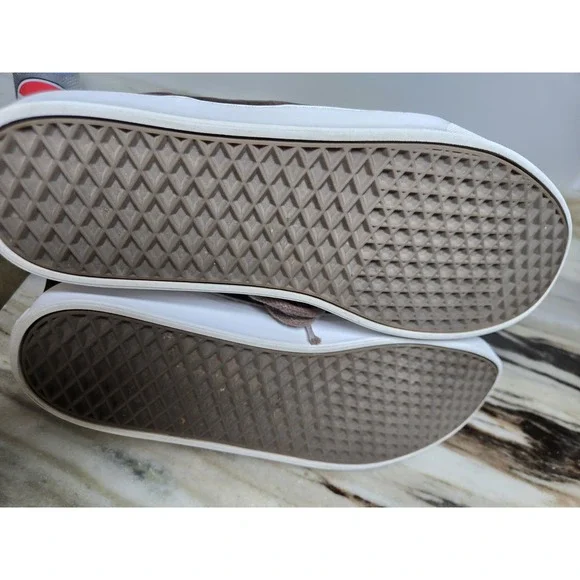 Vans Shoe Mens Size 11 Brown Leather Retro - Picture 11 of 14